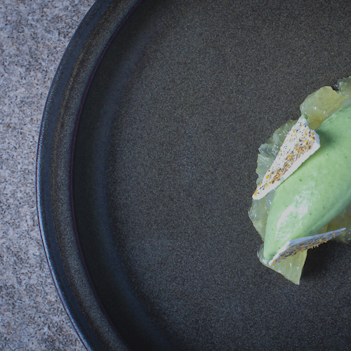 A beautifully plated dish